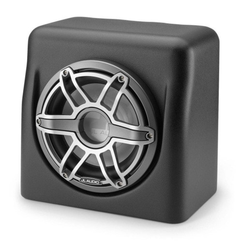 PartzBiz HD: 4414087-JL Audio Single M6-10W Matte Black Sealed Enclosure ไทเทเนียมกระจังหน้าสปอร์ต PartzBiz HD: 4414087-JL Audio Single M6-10W Matte Black Sealed Enclosure ไทเทเนียมกระจังหน้าสปอร์ต
