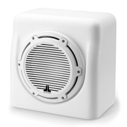 PartzBiz HD JL-M6-10FES-Mw-C-GwGw-4 - JL Audio Single M6-10W Matte White Sealed Enclosure Gloss White Classic Grille PartzBiz HD JL-M6-10FES-Mw-C-GwGw-4 - JL Audio Single M6-10W Matte White Sealed Enclosure Gloss White Classic Grille