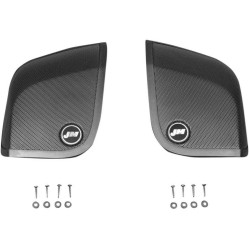 PartzBiz HD HGRL-SD14 - J&M Saddlebag Lid Speaker Grill ชุดสำหรับ Harley 14-16 FLH/T Boom Speaker Lids | HGRL-SD14