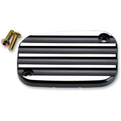 PartzBiz HD DS06100843 - Joker Machine Black Finned ฝาครอบแม่ปั๊มเบรคหน้า Harley 08-15 FLH/T - 08-002B PartzBiz HD DS06100843 - Joker Machine Black Finned ฝาครอบแม่ปั๊มเบรคหน้า Harley 08-15 FLH/T - 08-002B