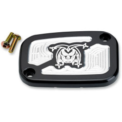 PartzBiz HD DS06100844 - JOKER Machine Black JOKER ฝาปิดกระบอกเบรคหน้า Harley 08-15 FLH/T - 08-003B PartzBiz HD DS06100844 - JOKER Machine Black JOKER ฝาปิดกระบอกเบรคหน้า Harley 08-15 FLH/T - 08-003B