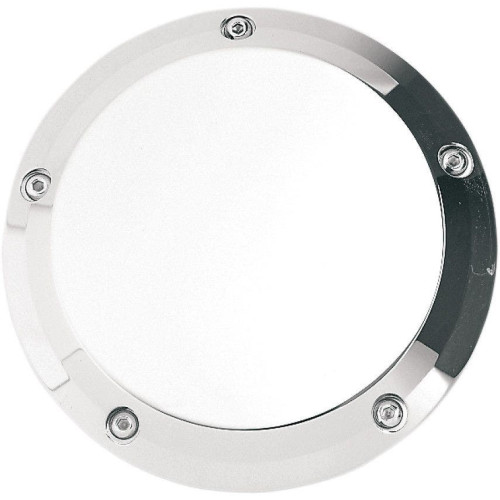 PartzBiz HD: 4413962-Joker Machine Chrome Smooth 5 Hole Derby Cover for Harley Twin Cam 99-16 | 06-99S PartzBiz HD: 4413962-Joker Machine Chrome Smooth 5 Hole Derby Cover for Harley Twin Cam 99-16 | 06-99S