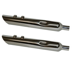 PartzBiz HD JFB-JAC430MC-8 - JONES Exhaust JAC430MC-8 Angle Cut Slip-Onท่อไอเสียไม่มีแผ่นกั้น 17-18 FLH M8 PartzBiz HD JFB-JAC430MC-8 - JONES Exhaust JAC430MC-8 Angle Cut Slip-Onท่อไอเสียไม่มีแผ่นกั้น 17-18 FLH M8