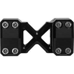 PartzBiz HD WP563-03071 - Kens Factory KFR-02 Black Next Level Straight X-Riser 8" Harley & Custom PartzBiz HD WP563-03071 - Kens Factory KFR-02 Black Next Level Straight X-Riser 8" Harley & Custom