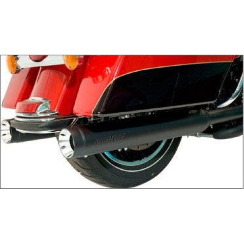 PartzBiz HD: 4413879-Kerker 147-78226 Stout Slip-On Muffler เซรามิคสีดำ Harley Touring 10-16 w/ Dual Exhaust PartzBiz HD: 4413879-Kerker 147-78226 Stout Slip-On Muffler เซรามิคสีดำ Harley Touring 10-16 w/ Dual Exhaust