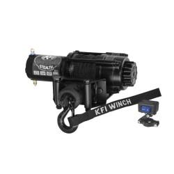 PartzBiz HD TR573805 - KFI SE25 สีดำ 2500lbs Stealth Series เครื่องกว้านอลูมิเนียม ATV UTV Off-Road Jeep 573805 PartzBiz HD TR573805 - KFI SE25 สีดำ 2500lbs Stealth Series เครื่องกว้านอลูมิเนียม ATV UTV Off-Road Jeep 573805