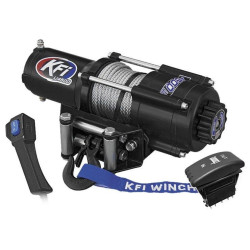 PartzBiz HD TR573332 - KFI U45-R2 4500lbs มาตรฐานอลูมิเนียม Winch w/Dash Switch & Remote UTV Off-Road ATV Jeep 573332 PartzBiz HD TR573332 - KFI U45-R2 4500lbs มาตรฐานอลูมิเนียม Winch w/Dash Switch & Remote UTV Off-Road ATV Jeep 573332
