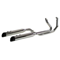 PartzBiz HD DS18002480 - Khrome Werks Chrome 2 Step Crossover Headers 4.5” Edge Slip บน Harley FLH M8 | 200435 PartzBiz HD DS18002480 - Khrome Werks Chrome 2 Step Crossover Headers 4.5” Edge Slip บน Harley FLH M8 | 200435
