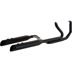 PartzBiz HD DS18002481 - Khrome Werks Black 2 Step Crossover Headers 4.5” Edge Slip บน Harley FLH M8 | 200445 PartzBiz HD DS18002481 - Khrome Werks Black 2 Step Crossover Headers 4.5” Edge Slip บน Harley FLH M8 | 200445