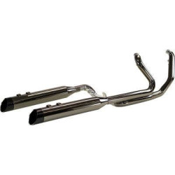 PartzBiz HD DS18002482 - Khrome Werks Eclipse 2 Step Crossover Headers 4.5” Edge Slip บน Harley FLH M8 | 201445 PartzBiz HD DS18002482 - Khrome Werks Eclipse 2 Step Crossover Headers 4.5” Edge Slip บน Harley FLH M8 | 201445