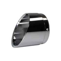 PartzBiz HD DS18611537 - Khrome Werks 200719P 4.5" Chrome Edge End Cap Replacement HP Plus Muffler Tip | 200719P PartzBiz HD DS18611537 - Khrome Werks 200719P 4.5" Chrome Edge End Cap Replacement HP Plus Muffler Tip | 200719P