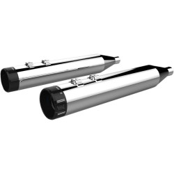PartzBiz HD DS18011284 - Khrome Werks Chrome Slash Cut Tips 4.5” HP Plus Slip Mufflers Harley M8 FLH 2017 | ท่อไอเสีย 202695 PartzBiz HD DS18011284 - Khrome Werks Chrome Slash Cut Tips 4.5” HP Plus Slip Mufflers Harley M8 FLH 2017 | ท่อไอเสีย 202695