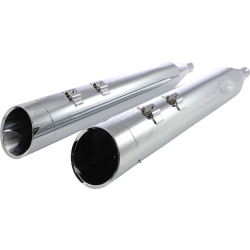 PartzBiz HD DS18011483 - Khrome Werks 202660 4.5 Slip-On Muffler Chrome Edge Tip Harley Twin Cam 95-16 | 202660 PartzBiz HD DS18011483 - Khrome Werks 202660 4.5 Slip-On Muffler Chrome Edge Tip Harley Twin Cam 95-16 | 202660