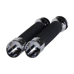 PartzBiz HD DS06302837 - Khrome Werks Avon 500160 Chrome Contour Edge Handlebar Grips Harley TBW Models PartzBiz HD DS06302837 - Khrome Werks Avon 500160 Chrome Contour Edge Handlebar Grips Harley TBW Models
