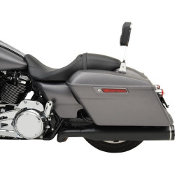 PartzBiz HD DS18002176 - Khrome Werks Black 2 Step Crossover Headers 4.5" Tracer Slip on Harley FLH M8 | 200810A PartzBiz HD DS18002176 - Khrome Werks Black 2 Step Crossover Headers 4.5" Tracer Slip on Harley FLH M8 | 200810A