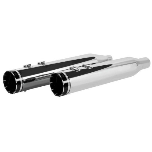 PartzBiz HD: 4413756-Khrome Werks Chrome 4.5” HP-Plus Slip-Ons Chrome Tracer Tip Harley M8 Touring 17+ | 202735 PartzBiz HD: 4413756-Khrome Werks Chrome 4.5” HP-Plus Slip-Ons Chrome Tracer Tip Harley M8 Touring 17+ | 202735