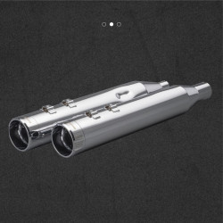 PartzBiz HD DS18011772 - Khrome Werks HP-Plus Chrome 4.5” ท่อไอเสียสำหรับ Harley Twin Cam FLH 95-16 | 202975 PartzBiz HD DS18011772 - Khrome Werks HP-Plus Chrome 4.5” ท่อไอเสียสำหรับ Harley Twin Cam FLH 95-16 | 202975
