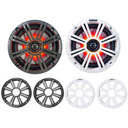 PartzBiz HD DS44050593 - Kicker 45KM654L ลำโพงมารีนขนาด 6.5” พร้อมไฟ LED โคแอกเซียลกันน้ำ 4 โอห์ม 65W ลำโพงระบบเสียงเสียงวิทยุสเตอริโออัพเกรดฮาร์เลย์เดวิดสันรถจักรยานยนต์ bagger touring atv แฮนด์ 4 ล้อ PartzBiz HD DS44050593 - Kicker 45KM654L ลำโพงมารีนขนาด 6.5” พร้อมไฟ LED โคแอกเซียลกันน้ำ 4 โอห์ม 65W ลำโพงระบบเสียงเสียงวิทยุสเตอริโออัพเกรดฮาร์เลย์เดวิดสันรถจักรยานยนต์ bagger touring atv แฮนด์ 4 ล้อ