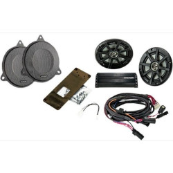PartzBiz HD DS44050605 - Kicker 46HDS144 6.5 ” Fairing Speaker & Amplifier Kit Harley Davidson Electra Glide 14-Up Custom Audio Sound Stereo Upgrade Replacement Loud Best aftermarket Front Fairings Touring Bagger 6-1/2 Inch Wiring Harness Brackets Mounts PartzBiz HD DS44050605 - Kicker 46HDS144 6.5 ” Fairing Speaker & Amplifier Kit Harley Davidson Electra Glide 14-Up Custom Audio Sound Stereo Upgrade Replacement Loud Best aftermarket Front Fairings Touring Bagger 6-1/2 Inch Wiring Harness Brackets Mounts
