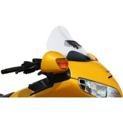 PartzBiz HD DS23120252 - Klock Werks 14" 18" Flare Clear Windshield Vented Honda GL1800 01-17 2312-0252 23120252 gold wing touring cruiser screen wing comfort best for upgrade PartzBiz HD DS23120252 - Klock Werks 14" 18" Flare Clear Windshield Vented Honda GL1800 01-17 2312-0252 23120252 gold wing touring cruiser screen wing comfort best for upgrade