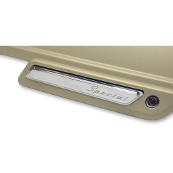 PartzBiz HD DS35011011 - Klock Werks Chrome "Special" Saddlebag Hinge Inserts Harley Touring 14-17