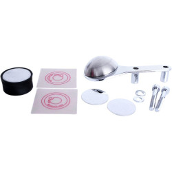 PartzBiz HD DS06360049 - Klock Werks Chrome Universal Device Mount IOCore Indian Switch Housing Clamp | KW05-01-0383-C PartzBiz HD DS06360049 - Klock Werks Chrome Universal Device Mount IOCore Indian Switch Housing Clamp | KW05-01-0383-C