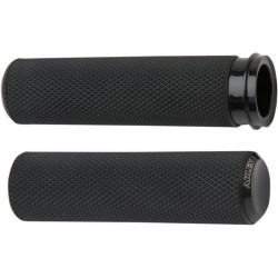 PartzBiz HD AN07-327 - Arlen Ness 07-327 Fusion Black Knurled Hand Grips 08-19 Harley Throttle By Wire Touring bagger Dresser Softail CVO 0630-1044 06301044 262248 PartzBiz HD AN07-327 - Arlen Ness 07-327 Fusion Black Knurled Hand Grips 08-19 Harley Throttle By Wire Touring bagger Dresser Softail CVO 0630-1044 06301044 262248