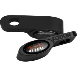 PartzBiz HD DS20402918 - Kodlin Black Elypse ไฟเลี้ยว LED สีเหลืองอำพัน Universal 12V Harley & Custom PartzBiz HD DS20402918 - Kodlin Black Elypse ไฟเลี้ยว LED สีเหลืองอำพัน Universal 12V Harley & Custom