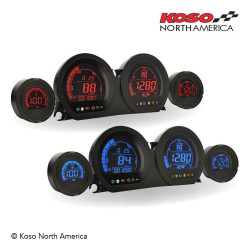 PartzBiz HD DS22100497 - KOSO BA064900 HD-03 Series Touring Gauge Cluster Kit 14-19 Harley FL 28-61040 2861040 PartzBiz HD DS22100497 - KOSO BA064900 HD-03 Series Touring Gauge Cluster Kit 14-19 Harley FL 28-61040 2861040
