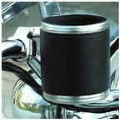 PartzBiz HD AE400 - Kruzer Caddy Motorcycle/ATV Leather Wrap Cup Holder | PartzBiz HD AE400 - Kruzer Caddy Motorcycle/ATV Leather Wrap Cup Holder |