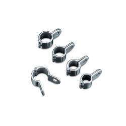 PartzBiz HD KA1000 - Kuryakyn 1000 Chrome 1-1/4" Magnum Quick Clamps Pair Harley & Metric Engine Guard PartzBiz HD KA1000 - Kuryakyn 1000 Chrome 1-1/4" Magnum Quick Clamps Pair Harley & Metric Engine Guard
