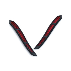 PartzBiz HD KA2899 - Kuryakyn 2899 Black L.E.D. Rear Fender Strip Red Lights for Indian '14-'19 411489 PartzBiz HD KA2899 - Kuryakyn 2899 Black L.E.D. Rear Fender Strip Red Lights for Indian '14-'19 411489