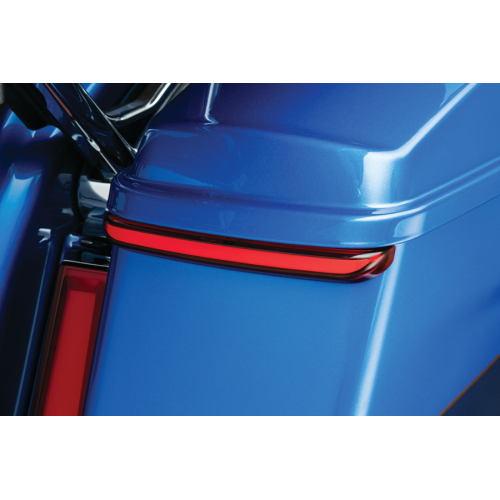 PartzBiz HD: 4413185-Kuryakyn 2942 Tracer กระเป๋าข้างหลังไฟ LED เลนส์ควัน Harley PartzBiz HD: 4413185-Kuryakyn 2942 Tracer กระเป๋าข้างหลังไฟ LED เลนส์ควัน Harley