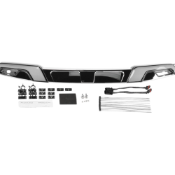 PartzBiz HD KA2948 - Kuryakyn 2948 Tracer Chrome LED Windshield Trim for 14-up Harley FLHX FLHT Trike | 2948 PartzBiz HD KA2948 - Kuryakyn 2948 Tracer Chrome LED Windshield Trim for 14-up Harley FLHX FLHT Trike | 2948