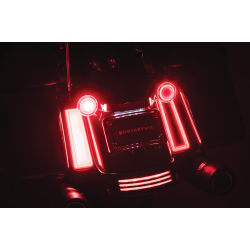PartzBiz HD KA2952 - Kuryakyn 2952 Tracer Panel LED Lights Red Lens Harley FLHR/X FLTR 14-Up PartzBiz HD KA2952 - Kuryakyn 2952 Tracer Panel LED Lights Red Lens Harley FLHR/X FLTR 14-Up