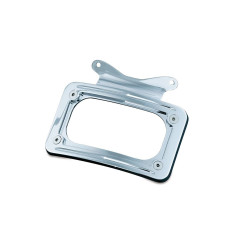 PartzBiz HD ka3163 - Kuryakyn 3163 Chrome Curved License Plate Mount Harley FLHX & FLHRSE PartzBiz HD ka3163 - Kuryakyn 3163 Chrome Curved License Plate Mount Harley FLHX & FLHRSE
