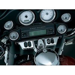 PartzBiz HD KA3783 - Kuryakyn 3783 Chrome Fairing Switch Panel Accent for Harley FLH/X '96-'13 PartzBiz HD KA3783 - Kuryakyn 3783 Chrome Fairing Switch Panel Accent for Harley FLH/X '96-'13