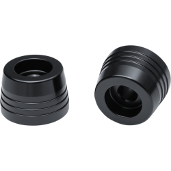 PartzBiz HD KA3849 - Kuryakyn 3849 Lodestar Handlebar Bar End Sliders Black Honda Grom 14-20 2022