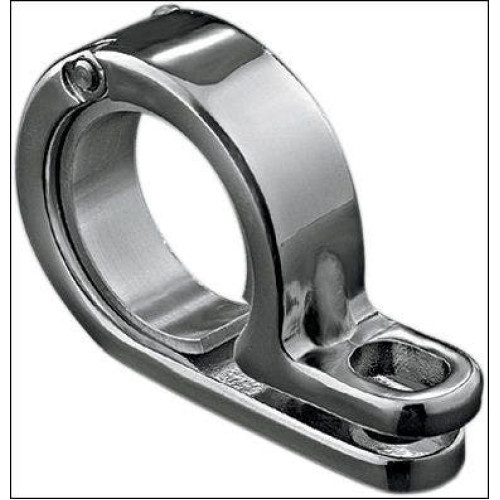 PartzBiz HD: 4413124-Kuryakyn 4024 Chrome Universal P-Clamp for 1-1/8"/1-1/4" Tubing - Sold Each