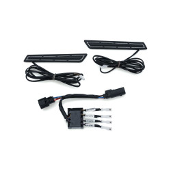 PartzBiz HD KA5477 - Kuryakyn 5477 Satin Black LED Saddlebag Hinge Accents 14-19 Harley Touring 486953 486-953 PartzBiz HD KA5477 - Kuryakyn 5477 Satin Black LED Saddlebag Hinge Accents 14-19 Harley Touring 486953 486-953