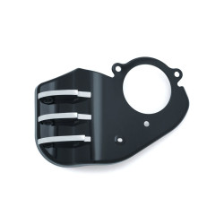 PartzBiz HD KA5686 - Kuryakyn 5686 Jim Nasi Black Finned Signature Servo EFI Cover เครื่องฟอกอากาศแบบกลม PartzBiz HD KA5686 - Kuryakyn 5686 Jim Nasi Black Finned Signature Servo EFI Cover เครื่องฟอกอากาศแบบกลม
