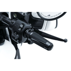 PartzBiz HD KA5787 - Kuryakyn 5787 Black Phantom Grips Indian Cruiser Aluminum 18-Up 2018 2019 485150 Classic; Vintage; Chieftain; Roadmaster; Dark Horse; Springfield performance soft comfort touring best for PartzBiz HD KA5787 - Kuryakyn 5787 Black Phantom Grips Indian Cruiser Aluminum 18-Up 2018 2019 485150 Classic; Vintage; Chieftain; Roadmaster; Dark Horse; Springfield performance soft comfort touring best for