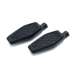 PartzBiz HD KA5905 - Kuryakyn 5905 Satin Black Hex Rubber Foot Pegs Harley Style Male Mount Apps 1620-1870 16201870 485608 PartzBiz HD KA5905 - Kuryakyn 5905 Satin Black Hex Rubber Foot Pegs Harley Style Male Mount Apps 1620-1870 16201870 485608