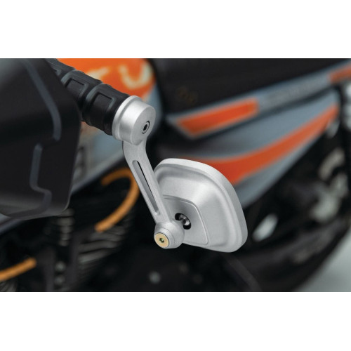 PartzBiz HD: 4412938-Kuryakyn 6656 Silver Dillinger Bar End Mirrors 1" 7/8" Harley Metric Universal davidson custom chopper bagger cruiser best for PartzBiz HD: 4412938-Kuryakyn 6656 Silver Dillinger Bar End Mirrors 1" 7/8" Harley Metric Universal davidson custom chopper bagger cruiser best for