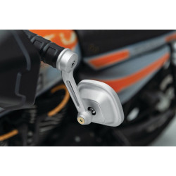 PartzBiz HD KA6657 - Kuryakyn 6657 Black Dillinger Bar End Mirrors 1" 7/8" Harley Metric Universal davidson custom chopper bagger cruiser best for PartzBiz HD KA6657 - Kuryakyn 6657 Black Dillinger Bar End Mirrors 1" 7/8" Harley Metric Universal davidson custom chopper bagger cruiser best for