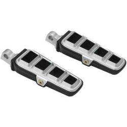 PartzBiz HD KA6666 - Kuryakyn 6666 Silver Dillinger Foot Peg w/Adapter Universal Harley Fit 1620-1875 16201875 485613 PartzBiz HD KA6666 - Kuryakyn 6666 Silver Dillinger Foot Peg w/Adapter Universal Harley Fit 1620-1875 16201875 485613