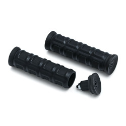 PartzBiz HD KA6677 - Kuryakyn 6677 Black Dillinger Grips EPDM Aluminum Universal 1" Handlebars Fit 484247 PartzBiz HD KA6677 - Kuryakyn 6677 Black Dillinger Grips EPDM Aluminum Universal 1" Handlebars Fit 484247