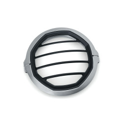 PartzBiz HD KA6687 - Kuryakyn 6687 Silver Dillinger 5-3/4" 5.75" Headlight Trim Ring Harley XL Dyna Sportster Sporty FXD FXLR FXST FLST Softail 2001-1838 20011838 485615 PartzBiz HD KA6687 - Kuryakyn 6687 Silver Dillinger 5-3/4" 5.75" Headlight Trim Ring Harley XL Dyna Sportster Sporty FXD FXLR FXST FLST Softail 2001-1838 20011838 485615