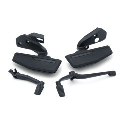 PartzBiz HD KA6753 - Kuryakyn 6753 Omni Driver Floorboard Kit Black Honda Gold Wing Man Trans 18-20 PartzBiz HD KA6753 - Kuryakyn 6753 Omni Driver Floorboard Kit Black Honda Gold Wing Man Trans 18-20