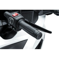 PartzBiz HD KA6765 - Kuryakyn 6765 Black Omni Grips Honda Gold Wing GL1800 18-Up 0630-2628 06302628 485184 best for buy touring PartzBiz HD KA6765 - Kuryakyn 6765 Black Omni Grips Honda Gold Wing GL1800 18-Up 0630-2628 06302628 485184 best for buy touring